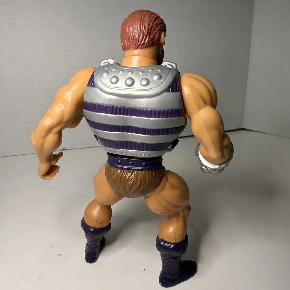 VTG Masters Of The Universe Fisto He-Man Action Figure 1983 With Chest Armor